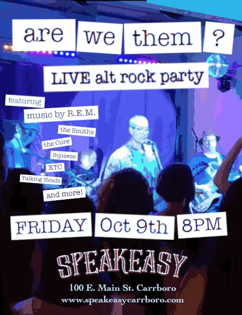 aRe wE theM - R.E.M. Tribute and More!! at Speakeasy Carrboro